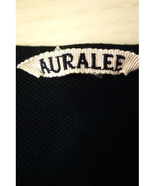 AURALEE Super Soft Pique Henley Neck - メルカリ