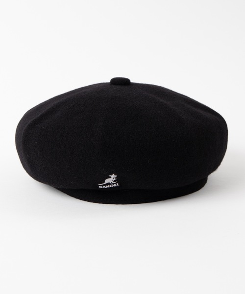 KANGOL（カンゴール）の「WEGO/KANGOL Wool Jax Beret（ハンチング/ベレー帽・レディース・キャメル/ダークオレンジ/グレー/ブラック・MEDIUM）」の8枚目の写真