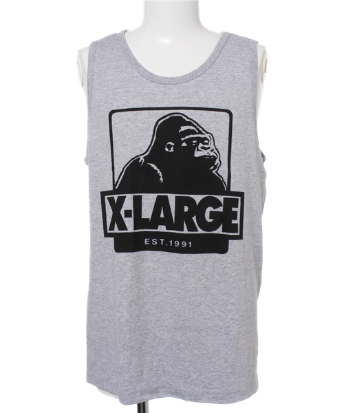 XLARGE（エクストララージ）の「EST OG TANK TOP（タンクトップ・メンズ・ホワイト/ブラック/チャコールグレー/アッシュ・SMALL/MEDIUM/LARGE/X-LARGE）」の4枚目の写真