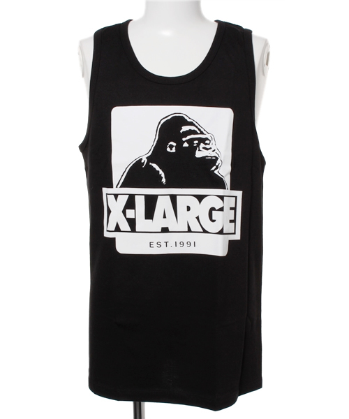 XLARGE（エクストララージ）の「EST OG TANK TOP（タンクトップ・メンズ・ホワイト/ブラック/チャコールグレー/アッシュ・SMALL/MEDIUM/LARGE/X-LARGE）」の3枚目の写真
