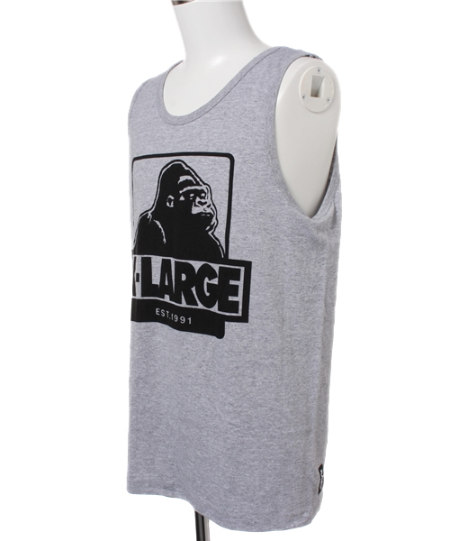 XLARGE（エクストララージ）の「EST OG TANK TOP（タンクトップ・メンズ・ホワイト/ブラック/チャコールグレー/アッシュ・SMALL/MEDIUM/LARGE/X-LARGE）」の8枚目の写真