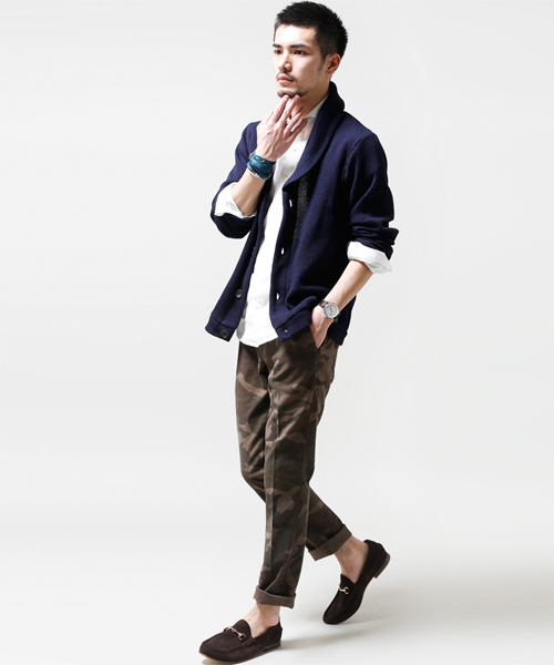 NANO universe（ナノユニバース）の「カモ柄ストレッチスラックスBS（スラックス・メンズ・その他2/その他3/その他1・30/32/34/28）」の12枚目の写真