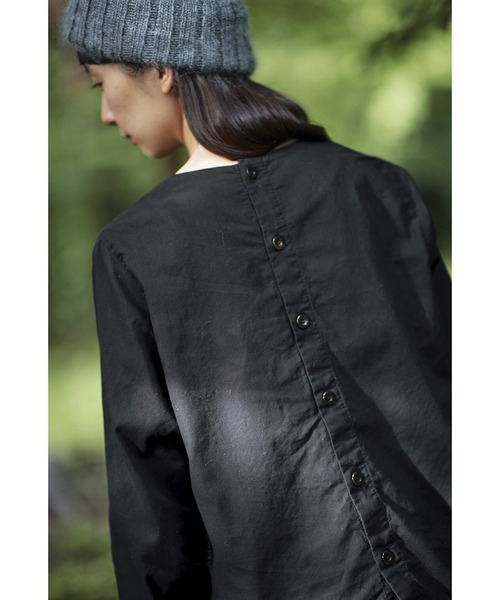 Sunny clouds（サニークラウズ）の「サニークラウズ　木の実図鑑トップス〈レディース〉（シャツ/ブラウス・レディース・ブラック・MEDIUM/LARGE/X-LARGE/XX-LARGE/NM）」の6枚目の写真