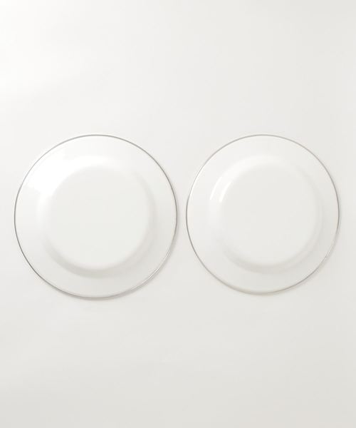 Petromax（ペトロマックス）の「PETROMAX ENAMEL PLATE 2piece (ペトロマックス エナメルプレート 2枚入)(2colors)(プレート)（アウトドアグッズ・レディース・ホワイト/ブラック・ONE SIZE）」の3枚目の写真