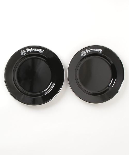 Petromax（ペトロマックス）の「PETROMAX ENAMEL PLATE 2piece (ペトロマックス エナメルプレート 2枚入)(2colors)(プレート)（アウトドアグッズ・レディース・ホワイト/ブラック・ONE SIZE）」の5枚目の写真