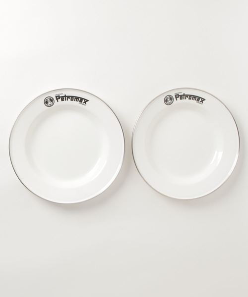Petromax（ペトロマックス）の「PETROMAX ENAMEL PLATE 2piece (ペトロマックス エナメルプレート 2枚入)(2colors)(プレート)（アウトドアグッズ・レディース・ホワイト/ブラック・ONE SIZE）」の6枚目の写真