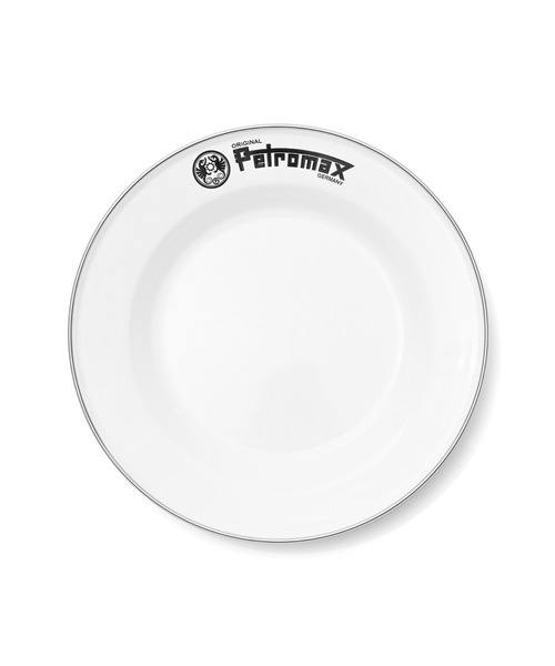Petromax（ペトロマックス）の「PETROMAX ENAMEL PLATE 2piece (ペトロマックス エナメルプレート 2枚入)(2colors)(プレート)（アウトドアグッズ・レディース・ホワイト/ブラック・ONE SIZE）」の9枚目の写真