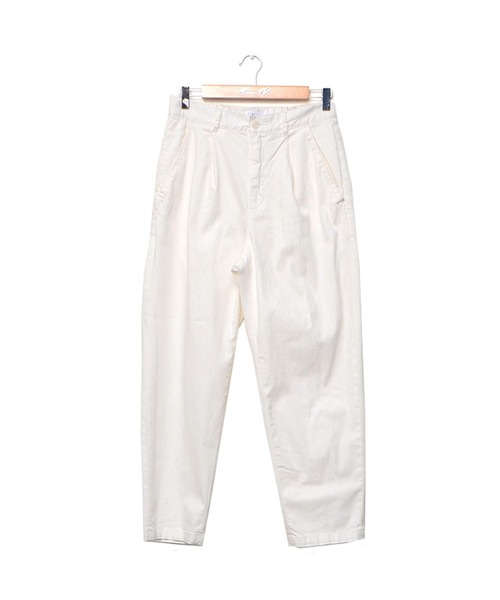 MinoriTY（マイノリティ）の「【2020秋冬】カルゼストレッチデニムワイドテーパードパンツ メンズ /モデル：WEARISTA じーたー（デニムパンツ・メンズ・サックスブルー/オフホワイト/ブルー・L/M）」の9枚目の写真