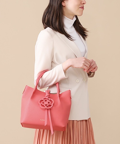 CLATHAS（クレイサス）の「ジュドランジュ トートバッグM（トートバッグ・レディース・チョコ/ピンク/ライトベージュ/ブルー系その他/フューシャピンク/ブラック・FREE）」の5枚目の写真