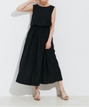 A I C エーアイシー の Old Clothストライププリント バンドカラー ワンピース ワンピース Wear