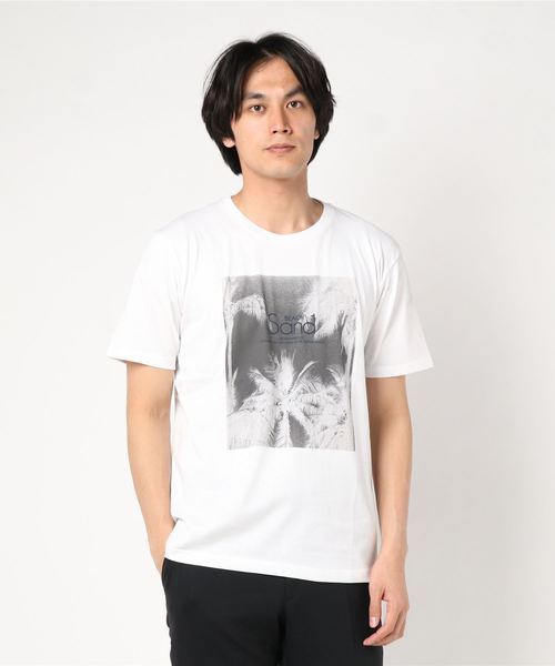LB/S (エルビーエス)の「サーフプリントTシャツ ZERO STAIN 汗ジミが目立たない機能(Tシャツ/カットソー・メンズ・その他5/ベージュ/その他2/ホワイト系その他/ブラック/その他1/ブルー系その他/ブラック系その他/ブルー/その他4/ダークグリーン/ホワイト/ネイビー/レッド/その他3/オレンジ・SMALL/MEDIUM/X-LARGE/LARGE)」の3枚目の写真