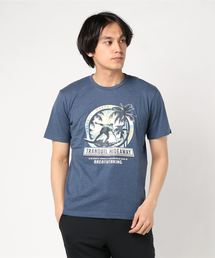 サーフプリントTシャツ ZERO STAIN 汗ジミが目立たない機能