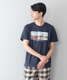 サーフプリントTシャツ ZERO STAIN 汗ジミが目立たない機能