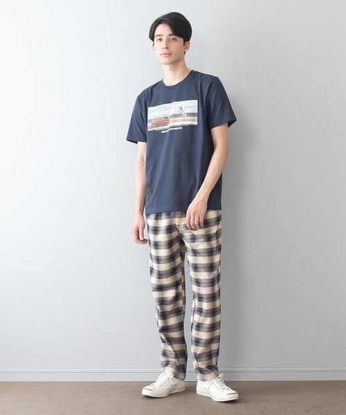 LB/S (エルビーエス)の「サーフプリントTシャツ ZERO STAIN 汗ジミが目立たない機能(Tシャツ/カットソー・メンズ・その他5/ベージュ/その他2/ホワイト系その他/ブラック/その他1/ブルー系その他/ブラック系その他/ブルー/その他4/ダークグリーン/ホワイト/ネイビー/レッド/その他3/オレンジ・SMALL/MEDIUM/X-LARGE/LARGE)」の17枚目の写真