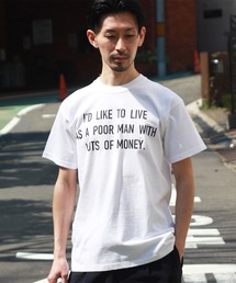 blank by words（ブランクバイワーズ）の「「I'D LIKE TO LIVE」 TEE（Tシャツ/カットソー）」