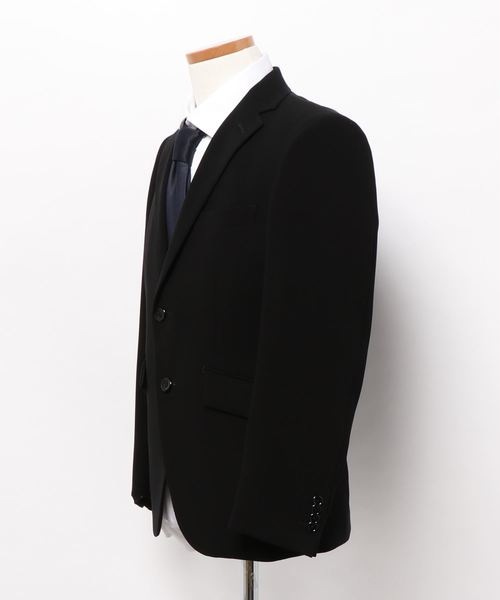 MONOIR(モノワール)の「濃染加工スリムサイズシングルスーツ(スーツジャケット・メンズ・ブラック・A3/A6/A7/A8/Y4/Y7/Y8/A4/A5/Y5/Y6)」の13枚目の写真
