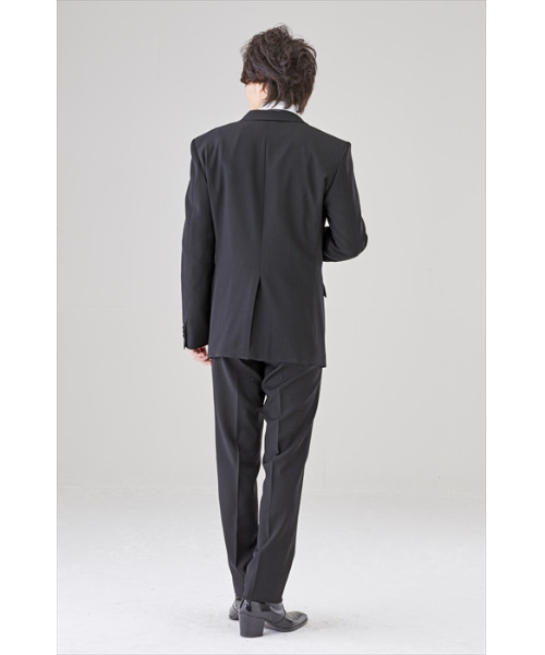 MONOIR(モノワール)の「濃染加工スリムサイズシングルスーツ(スーツジャケット・メンズ・ブラック・A3/A6/A7/A8/Y4/Y7/Y8/A4/A5/Y5/Y6)」の5枚目の写真