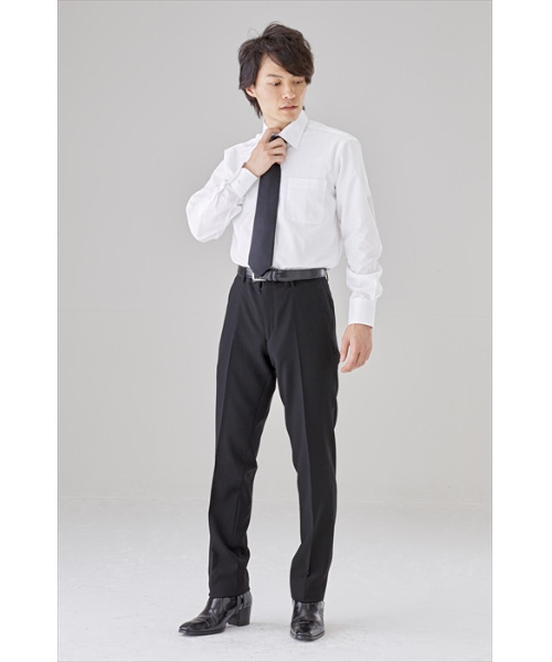 MONOIR(モノワール)の「濃染加工スリムサイズシングルスーツ(スーツジャケット・メンズ・ブラック・A3/A6/A7/A8/Y4/Y7/Y8/A4/A5/Y5/Y6)」の6枚目の写真