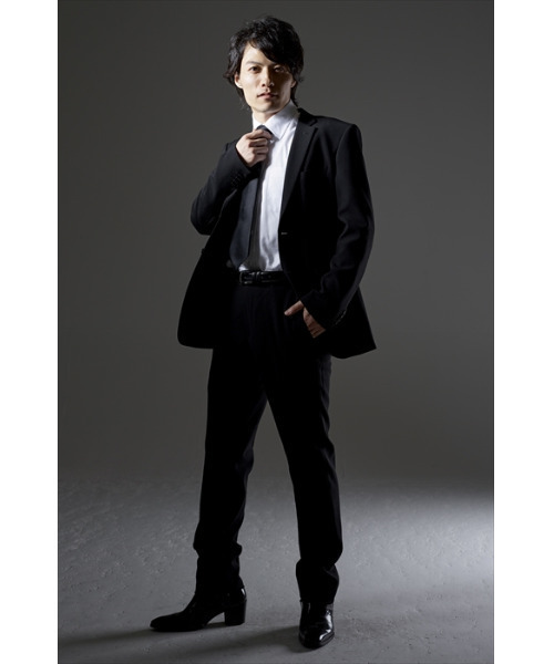 MONOIR(モノワール)の「濃染加工スリムサイズシングルスーツ(スーツジャケット・メンズ・ブラック・A3/A6/A7/A8/Y4/Y7/Y8/A4/A5/Y5/Y6)」の10枚目の写真