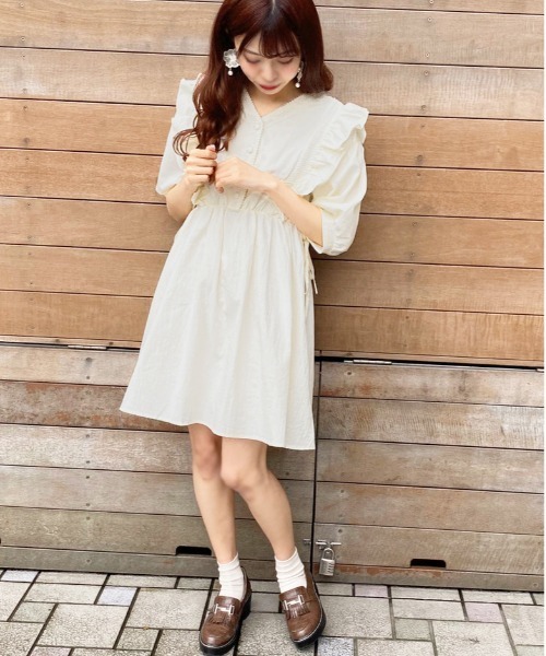 セール】フリルレースワンピース【ZOZOTOWN限定アイテム