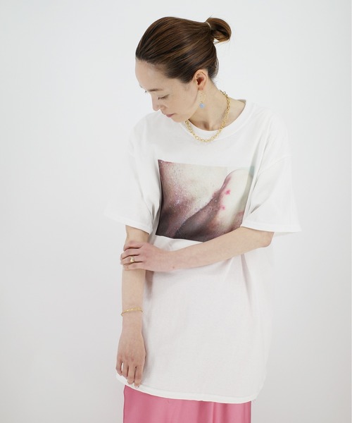re:tack（レタック）の「【re:tack/レタック】FOOTPRINT TEE（Tシャツ/カットソー・メンズ・ホワイト・1/2/4）」の10枚目の写真