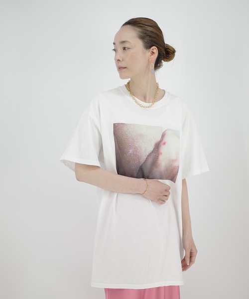 re:tack（レタック）の「【re:tack/レタック】FOOTPRINT TEE（Tシャツ/カットソー・メンズ・ホワイト・1/2/4）」の12枚目の写真
