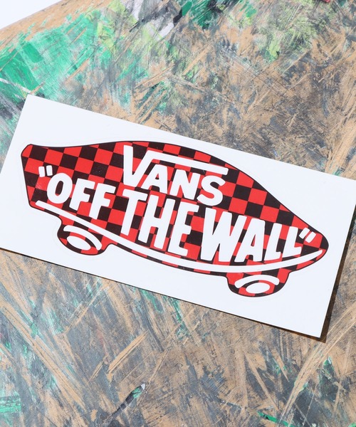 VANS（バンズ）の「VANS/ヴァンズ SK8DECK STICKER ステッカー（ステッカー/テープ・メンズ・ネイビー/ホワイト/レッド/ブラック/チェック/レオパード/レインボー・FREE）」の7枚目の写真