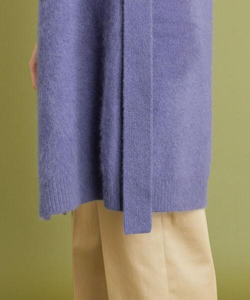 Steven Alan（スティーブンアラン）の「＜Steven Alan＞LONG KNIT VEST/ベスト（ベスト・レディース・マスタード/パープル・FREE）」の7枚目の写真