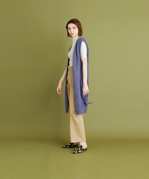 Steven Alan（スティーブンアラン）の「＜Steven Alan＞LONG KNIT VEST/ベスト（ベスト・レディース・マスタード/パープル・FREE）」の19枚目の写真