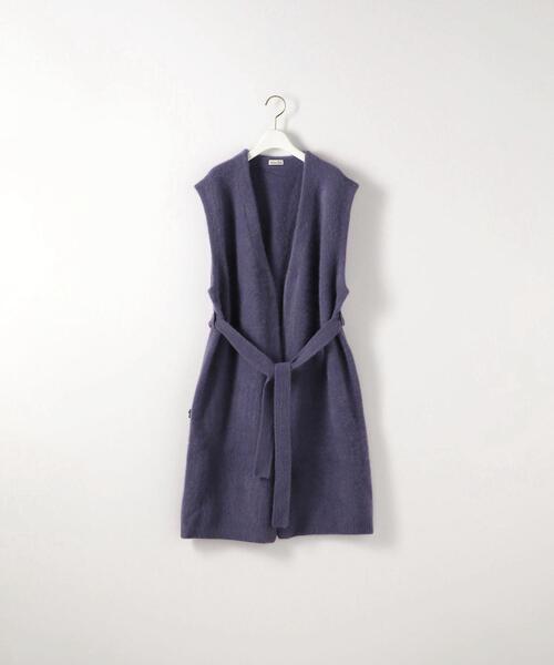 Steven Alan（スティーブンアラン）の「＜Steven Alan＞LONG KNIT VEST/ベスト（ベスト・レディース・マスタード/パープル・FREE）」の14枚目の写真