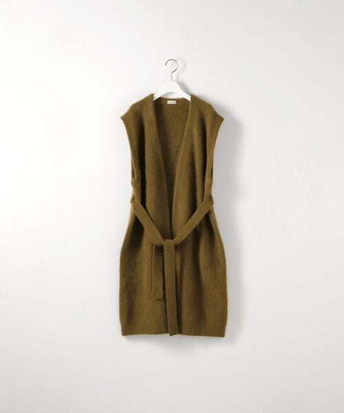 Steven Alan（スティーブンアラン）の「＜Steven Alan＞LONG KNIT VEST/ベスト（ベスト・レディース・マスタード/パープル・FREE）」の10枚目の写真