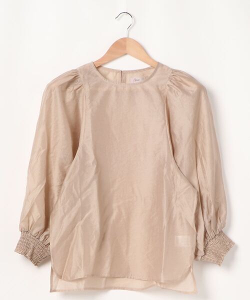 flower（フラワー）の「テンダーバルーンブラウス（シャツ/ブラウス・レディース・ピンク/ベージュ・FREE）」の17枚目の写真