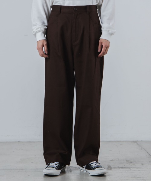 WEGO(ウィゴー)の「WEGO/SKATERSパンツ(チノパンツ・メンズ・ダークグリーン/キナリ/ダークブラウン/ブラック/ベージュ・LARGE/MEDIUM)」の7枚目の写真