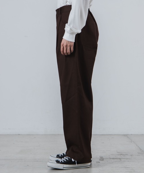 WEGO(ウィゴー)の「WEGO/SKATERSパンツ(チノパンツ・メンズ・ダークグリーン/キナリ/ダークブラウン/ブラック/ベージュ・LARGE/MEDIUM)」の13枚目の写真