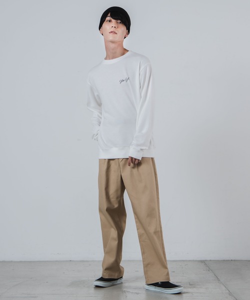 WEGO(ウィゴー)の「WEGO/SKATERSパンツ(チノパンツ・メンズ・ダークグリーン/キナリ/ダークブラウン/ブラック/ベージュ・LARGE/MEDIUM)」の9枚目の写真