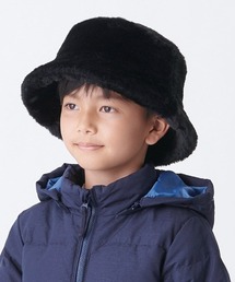 [WEB限定]KIDS フェイクファーバケットハット