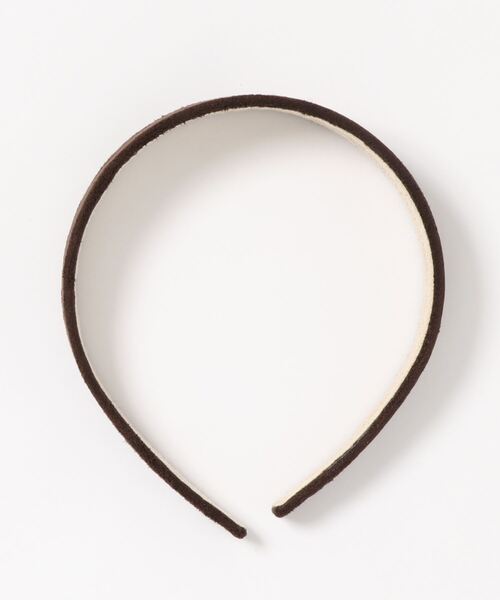 apres jour（アプレジュール）の「【apres jour×ARIAZ】スエードカチューシャ（カチューシャ・レディース・ライトグレー/ブラック/ダークブラウン/ベージュ/ボルドー・FREE）」の8枚目の写真