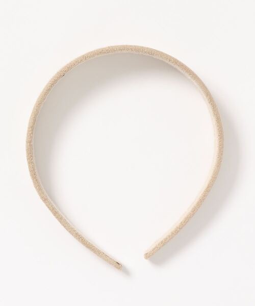 apres jour（アプレジュール）の「【apres jour×ARIAZ】スエードカチューシャ（カチューシャ・レディース・ライトグレー/ブラック/ダークブラウン/ベージュ/ボルドー・FREE）」の6枚目の写真