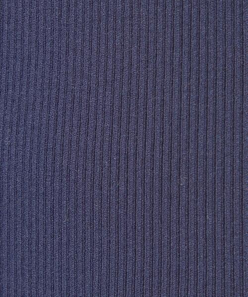 closet story(クローゼットストーリー)の「<closet story>□ホソRIB Vネック ニット -手洗い可能-(ニット/セーター・レディース・ライトブルー/ホワイト/ネイビー・FREE)」の9枚目の写真