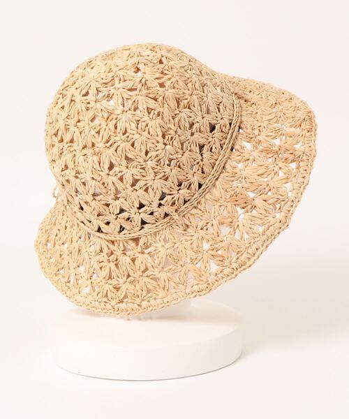 kaorinomori（カオリノモリ）の「【カオリノモリ】ﾌｨｵｰﾘﾊｯﾄ（ハット・レディース・ベージュ/イエロー・M/57.5cm）」の12枚目の写真