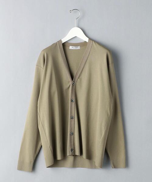 green label relaxing(グリーンレーベルリラクシング)の「< 機能 / 手洗い可・抗菌 > WTO ガスCO ニットライク Vネック カーディガン(カーディガン/ボレロ・メンズ・ブラック/ベージュ/ターコイズブルー・SMALL/MEDIUM/LARGE/X-LARGE)」の19枚目の写真