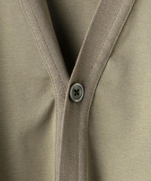 green label relaxing(グリーンレーベルリラクシング)の「< 機能 / 手洗い可・抗菌 > WTO ガスCO ニットライク Vネック カーディガン(カーディガン/ボレロ・メンズ・ブラック/ベージュ/ターコイズブルー・SMALL/MEDIUM/LARGE/X-LARGE)」の20枚目の写真