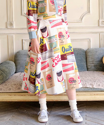 Cepica | Cepicaオリジナルチャンキープリントフレアスカート(スカート)