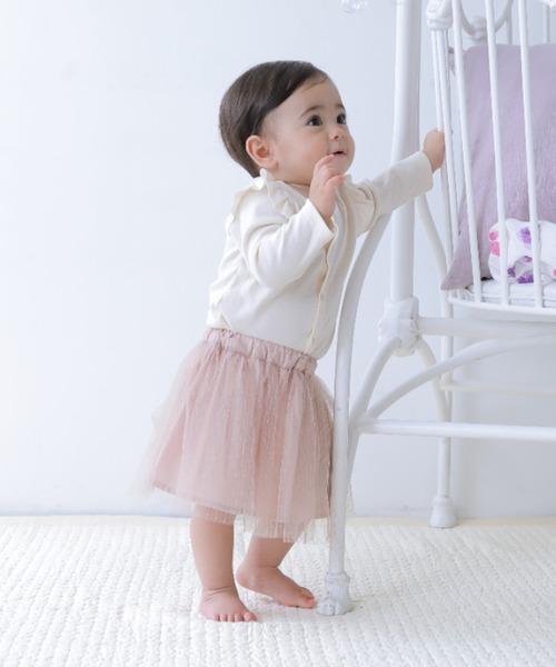 HAKKA BABY（ハッカベビー）の「[ベビー]ドットチュールスカート（スカート・キッズ・ブルー/ピンク・M）」の8枚目の写真