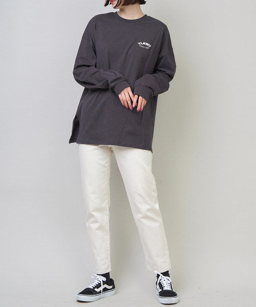 SPINNS（スピンズ）の「カジュアルストレートパンツ（その他パンツ・レディース・ブラック/アイボリー/サンドベージュ・S/M）」の16枚目の写真