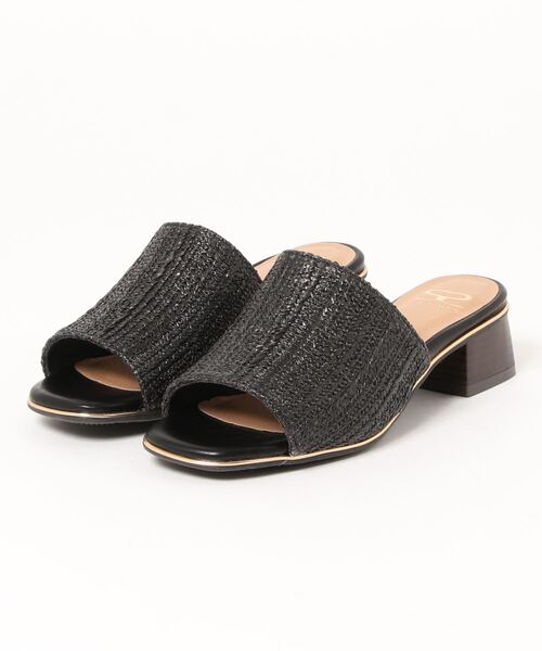 SAVOY（サボイ）の「【SAVOY】編み込み風エスニックサンダル（サンダル・レディース・ブラック/ブラウン/イエロー・LL/S/M/L）」の6枚目の写真