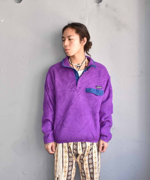 patagonia（パタゴニア）の「【ヴィンテージ古着】Patagonia/パタゴニア スナップT フリース ジャケット（ジャージ・メンズ・パープル・MEDIUM）」の3枚目の写真