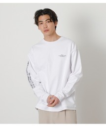 AZUL by moussy | CERTAIN WAY LAYERED LONG TEE/サーテンウェイレイヤードロングTシャツ(Tシャツ/カットソー)