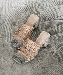 NOFALL | スクエアトゥメッシュミュールサンダル(サンダル)