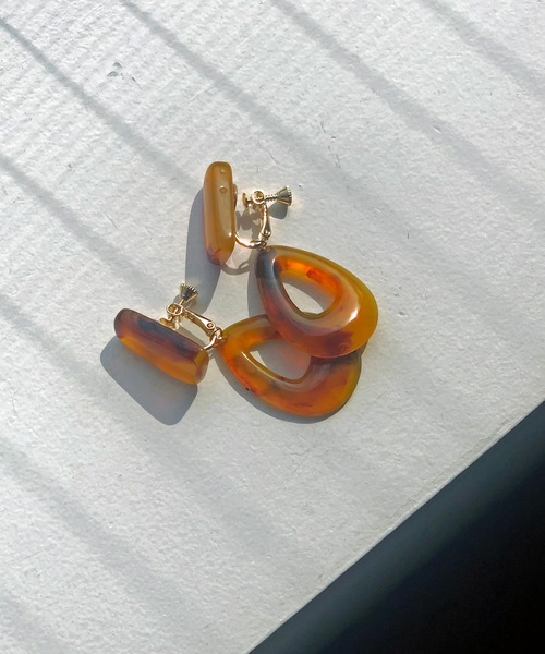 セール マーブルスウィングイヤリング イヤリング Un Dix Cors アンディコール のファッション通販 Zozotown